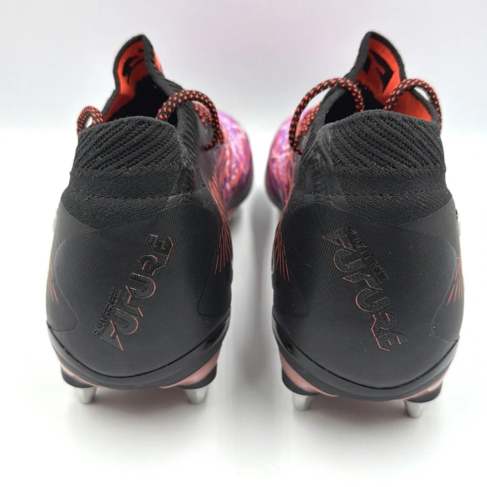 PUMA Future 8 Ultimate MxSG Soccer Cleats Black/White/Glowing Red - Men's 7 NEW